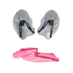 Zone3 - 2023 - Ergo Hand Paddles -ORCA Shop Hand Paddle Silver Pink 05562.1684144228