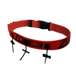 Zone3 - 2023 - Race Belt With Gel Loops -ORCA Shop Race Belt Red Cutout 65158.1687955546