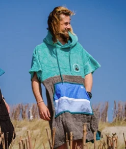 Wave Hawaii - Poncho - Unisex - Tre - Height 175-205cm
