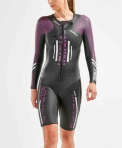 2XU - Pro-Swim Run Pro Wetsuit - Women's - Ex-Rental 1 Hire -ORCA Shop WW5478c BLK VBY 02 squashed 80440.1631699386