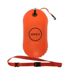 Zone3 - Swim Safety Buoy/Tow Float - Neon Orange - 2023