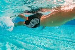 Zone3 - Kona Men's Tribal Print Speed Jammers - Black/White/Orange - 2023 -ORCA Shop Zone3 Pool Nov2020 JamesMitchell 0522 99661.1684752862