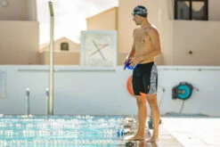 Zone3 - Kona Men's Tribal Print Speed Jammers - Black/White/Orange - 2023 -ORCA Shop Zone3 Pool Nov2020 JamesMitchell 2943 96587.1684752862