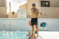 Zone3 - Kona Men's Tribal Print Speed Jammers - Black/White/Orange - 2023 -ORCA Shop Zone3 Pool Nov2020 JamesMitchell 2952 47922.1684752862