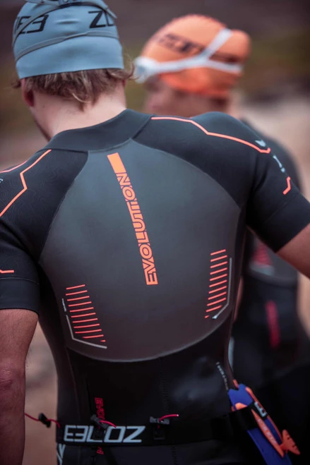 Zone3 - Evolution Men's Swimrun Wetsuit - Black/Orange/Gunmetal - 2023 13 Zone3 - Evolution Men's Swimrun Wetsuit - Black/Orange/Gunmetal - 2023 - Image 13