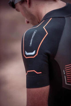 Zone3 - Evolution Women's Swimrun Wetsuit - Black/Orange/Gunmetal - 2023 -ORCA Shop Zone3 SwimRun Nov2020 JamesMitchell 0175 07454.1687357115