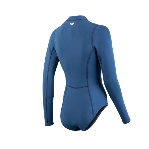 Zone3 - Yulex Long Sleeve Suit - Women's - Navy - 2023 2 Zone3 - Yulex Long Sleeve Suit - Women's - Navy - 2023 - Image 2